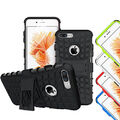 Handy Tasche für Apple iPhone Panzer Cover Case Schutz Hülle Etui Schale Bumper