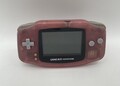 Nintendo Gameboy Advance Handheld Spielkonsole - Transparent - Crystal Pink