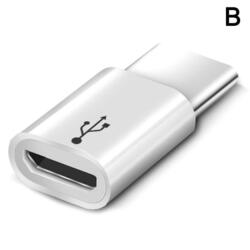 Micro USB Female to Type C Male Converter USB-C Adapter Connector-HOTS N4M7