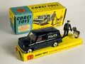 CORGI TOYS #448 Mini Polizei Van & Hund verpackt: N/Neuwertig Original Vintage (RefC72)