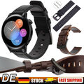 DE Echte Leder Armband Für Huawei Watch GT 3 Pro 43mm/GT 2 Pro/GT 2 2e 46mm 42mm