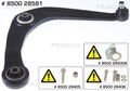 Querlenker Dreieckslenker TRISCAN 8500 28581 für PEUGEOT Stahlguss 206 2A CC 2D