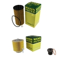 MANN-FILTER Inspektionspaket Filterset für Audi A6 Avant 4.2 quattro 4F5 C6