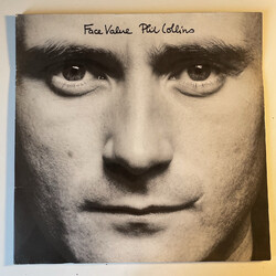 WEA 99 143 Phil Collins Face Value Writing Cover NM- Vinyl NM- 1981 Germany Atla