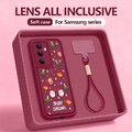 Für Samsung Galaxy A17 A56 A36 A16 A35 A55 A05S Weihnachten Hülle mit Handykette