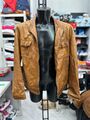 Bata Jacke aus Leder Man Tg56 Kamel LLV807