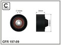 CAFFARO 197-99 Deflection/Guide Pulley, V-ribbed belt for ,DACIA,FIAT,MERCEDES-B
