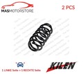 SCHRAUBENFEDER FAHRWERKSFEDER HINTEN KILEN 63702 2PCS P FÜR SMART FORTWO