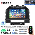 2+32GB Android 14 RDS Autoradio Carplay Für Opel Astra J 2010-2014 GPS Navi WiFi