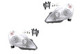 Scheinwerfer Set Halogen passend für Opel Zafira B 02/08- H7 H1 Nebel Leuchtm.