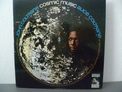 John Coltrane Alice Coltrane Cosmic Music Impulse! abc AS 9148 Jazz LP Vinyl