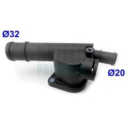 Kühlmittelflansch HOFFER 93198 für VW PASSAT B6 Variant 3C5 3C2 GOLF 5 1K1 1T1 3