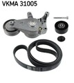 SKF VKMA 31005 Keilrippenriemensatz für AUDI SEAT SKODA VW Riementrieb