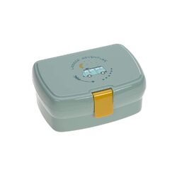 LÄSSIG Kinder Lunchbox Brotdose herausnehmbar Unterteilung BPA-frei Adventure Bu