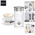 Milchaufschäumer, 4 in 1 Elektrischer Automatischer Milchschäumer für Heißen ...