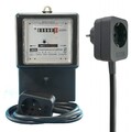 mechanischer Stromzähler mit Zwischenstecker 1,5m Kabel, 10/40 Ampere