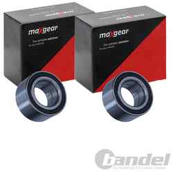 2X MAXGEAR RADLAGER-SATZ HINTEN PASSEND FÜR PORSCHE 911 912 914 LINKS+RECHTS