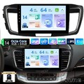 4+64G Android 14 AutoRadio Carplay FM Navi AHD Kam für Honda Accord IX 2013-2017