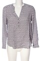 ESPRIT Langarm-Bluse Damen Bluse Gr. DE 38 weiß-blau-türkis Casual-Look
