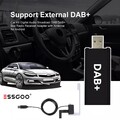 ESSGOO DAB+ Box Adapter Tuner FM-Übertragung Empfänger für Android Autoradio USB