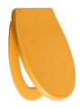 Primaster WC-Sitz Absenkautomatik curry Toilettendeckel WC Deckel Toilettensitz