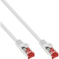 Netzwerkkabel Cat.6 Patchkabel 0,30m Weiß S/FTP PiMf LAN DSL PVC CCA 3 Stück