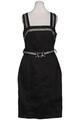 Heine Kleid Damen Dress Damenkleid Gr. EU 38 Baumwolle Schwarz #kxalml0