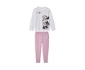 Minnie Maus Pyjama Schlafanzug Mädchen 110 bis 128 Nachtwäsche 100% Baumwolle