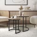 2er Set Couchtisch Beistelltisch Tisch Wohnzimmertisch 60x60x52 / 40x40x44 cm
