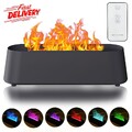 Aroma Diffuser,Befeuchtung Flammen USB Luftbefeuchter Humidifier Duftöl Diffuser