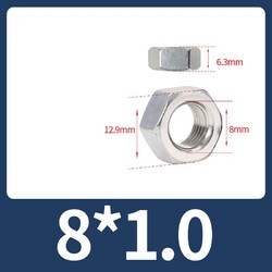 Sechskantmutter Feingewinde Edelstahl A2 M4 M6 M8 M10 M12 M14 M16 - M24 DIN 934