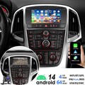 4+64GB Android 14 Autoradio Carplay Für Opel Astra J 2010-2014 GPS Navi WiFi RDS
