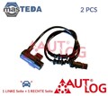 AS4099 ABS SENSOR DREHZAHLFÜHLER VORNE AUTLOG 2PCS NEU OE QUALITÄT
