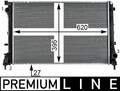 MAHLE Motorkühler Wasserkühler PREMIUM LINE CR 2002 000P für ABARTH 500 595 695