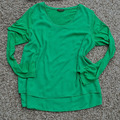 STREET ONE Damen Shirt / Bluse grün lindgrün doppellagig  Gr. 38