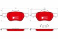Bremsbelagsatz Scheibenbremse DTEC COTEC TRW GDB1687DTE für RENAULT MEGANE KM0 2