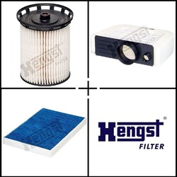 Hengst Filter Filterset, Inspektionspaket für VW TOUAREG (CR7 RC8) Audi Q7 Q8