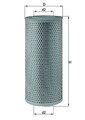 MAHLE Luftfilter LX 610 passend für IVECO