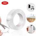 5m Doppelseitiges Klebeband Nano Klebe Band beidseitig extra stark wasserfest
