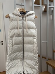 Stepp Weste Damen Longweste Größe 34 Daunenweste Lang Steppweste Milestone Vegan