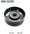 SKF Umlenk-/Führungsrolle, Keilrippenriemen VKM 31039 für AUDI VW SKODA