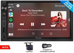 Kabellos Android Auto 14 CarPlay Autoradio 2 DIN 7" Bluetooth GPS NAVI WiFi RDS
