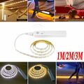 LED Stripe mit PIR Bewegungsmelder Lichtband Streifen Batteriebetrieb Band 1m 3m