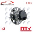 RADLAGERSATZ RADLAGER SATZ HINTEN NTY KLT-KA-330 2PCS V NEU OE QUALITÄT