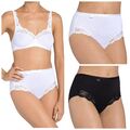 Sloggi Romance Maxi Slips Slips Damen-Dessous 10031897 hochtailliert