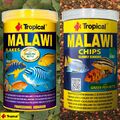 (12,90€/L) Tropical Malawi Flakes 1000ml + Malawi Chips 1000ml ( 2x 1L) #