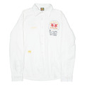LA MARTINA Polo bestickt Herrenhemd weiß langarm XL