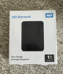 WD Elements 1 TB Externe Festplatte / NEU