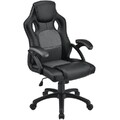 Gamingstuhl Bürostuhl Schreibtischstuhl Drehstuhl Racing Sportsitz Grau B-WARE