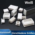 Lamellenstopfen Endkappe Rechteckig Abdeckkappen Kunststoff Kappen Rohrstopfen